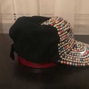 Bling ball cap Female